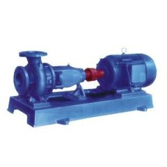The rigid coupling is installed in the centrifugal pump